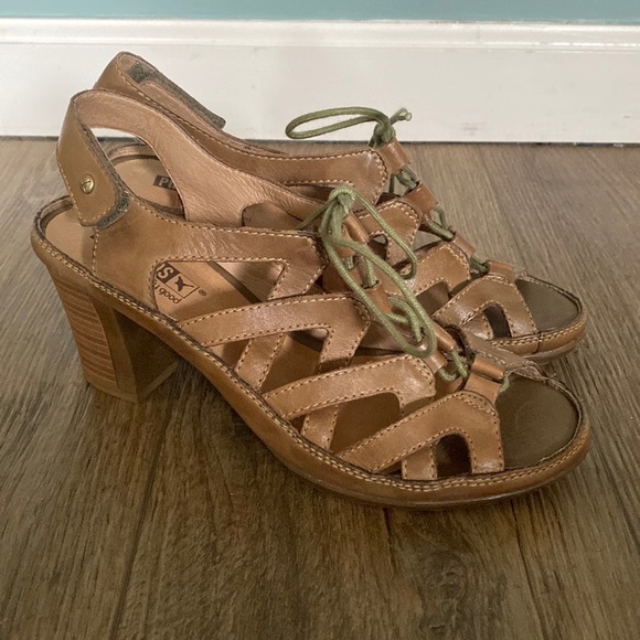 Pikolinos Women's Java Caged Sandal 37 US 6.5-7 artsy boho steampunk cottagecore - Picture 1 of 7